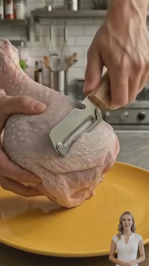 Multi-Functional Knife Peelers For Kitchen, Multi Functional Vegetable Peeler, 3 In 1 Multi Functional Wooden Handle Peeler And Bottle Opener